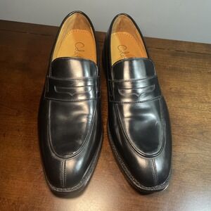 COLE HAAN BLACK CLASSIC BUSINESS URBAN CITY DRESS PENNY LOAFERS 8 D Womens 10